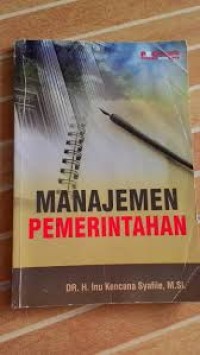Image of Manajemen Pemerintahan
