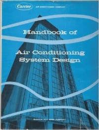 Handbook Of Air Conditioning System Design