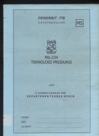 Teknologi Produksi