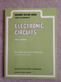 Theory And Problem Of Electronic Circuits