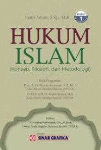Hukum Islam (Konsep, Filosofi, dan Metodologi)