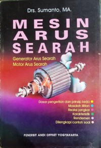 Mesin Arus Searah : Generator Arus Searah Motor Arus Searah