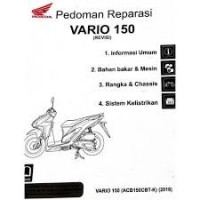 Image of Pedoman Reparasi Vario 150 (Revisi)