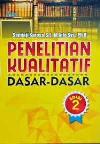 Penelitian Kualitatif Dasar-Dasar