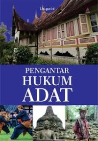 Pengantar Hukum Adat