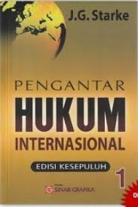 Pengantar Hukum Internasional Edisi Kesepuluh