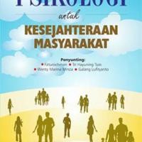 Psikologi untuk Kesejahteraan Masyarakat