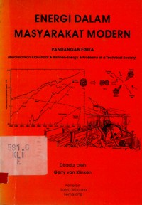 Image of Energi Dalam Masyarakat Modern : Pandangan Fisika